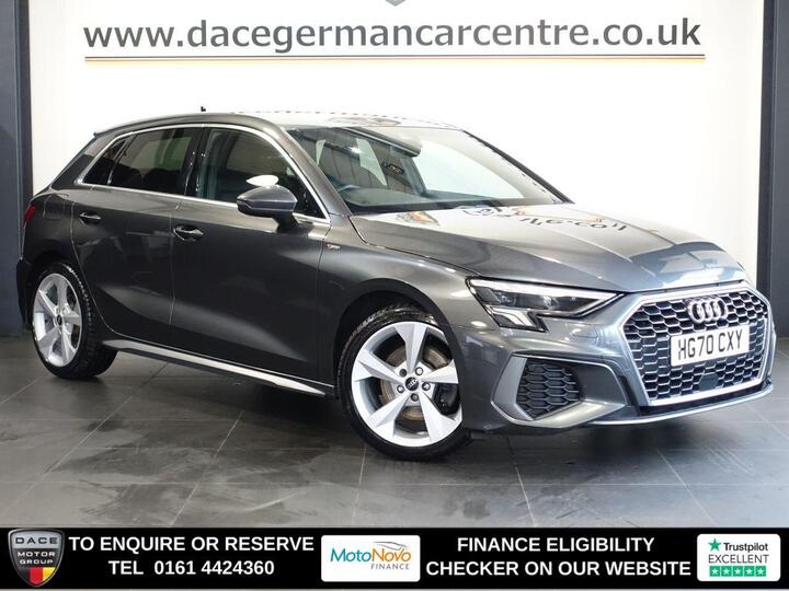 Audi A3 1.0 TFSI 30 S Line Sportback Euro 6 (s/s) 5dr