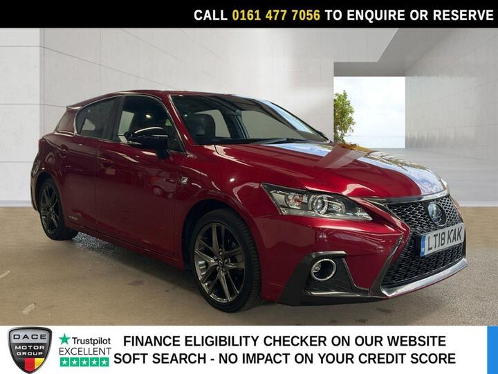 Lexus CT 1.8 200h F Sport CVT Euro 6 (s/s) 5dr