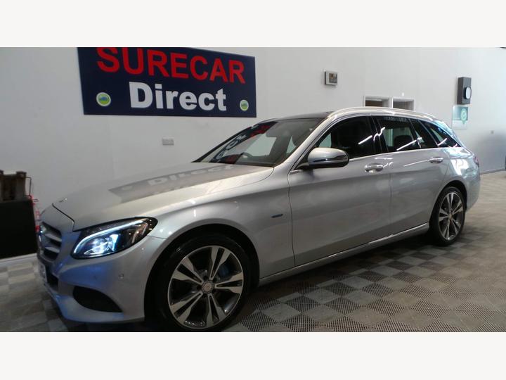 Mercedes-Benz C Class 2.0 C350e 6.4kWh Sport (Premium) G-Tronic+ Euro 6 (s/s) 5dr 18in Alloy