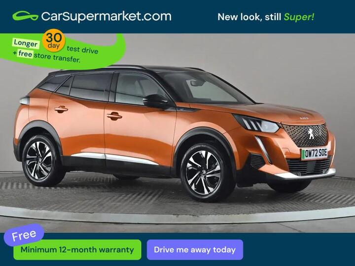 Peugeot 2008 50kWh GT Auto 5dr (7kW Charger)