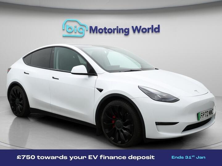 Tesla Model Y (Dual Motor) Performance Auto 4WDE 5dr