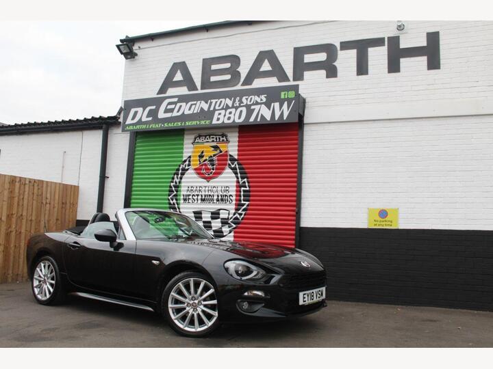 Fiat 124 SPIDER 1.4 MultiAir Lusso Plus Euro 6 2dr Fiat 124 SPIDER 1.4 MultiAir Lusso Plus Euro 6 2dr