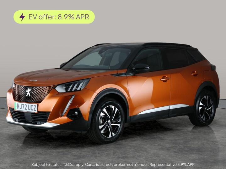 Peugeot E-2008 50kWh GT Auto 5dr (7kW Charger) Peugeot E-2008 50kWh GT Auto 5dr (7kW Charger)