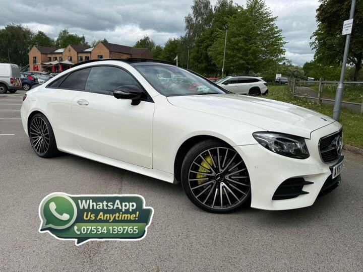Mercedes-Benz E-CLASS 3.0 E350d V6 AMG Line (Premium Plus) G-Tronic+ 4MATIC Euro 6 (s/s) 2dr