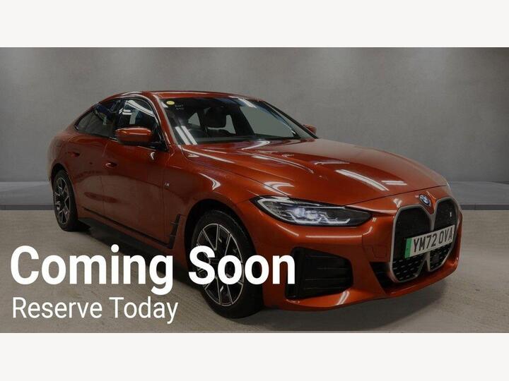 BMW I4 40 83.9kWh M Sport Gran Coupe Auto EDrive 5dr
