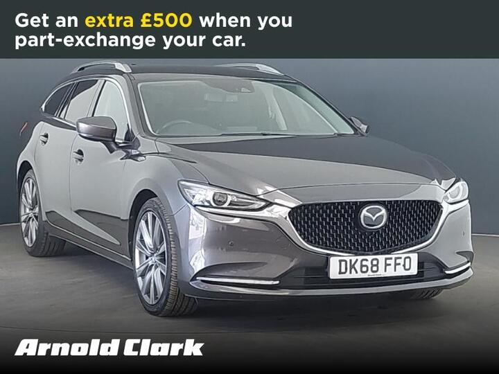 Mazda Mazda6 2.2 SKYACTIV-D Sport Nav+ Tourer Euro 6 (s/s) 5dr
