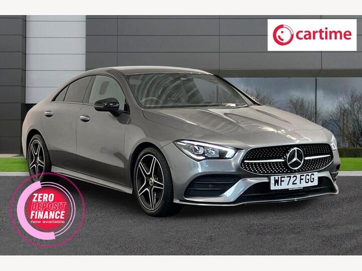 Mercedes-Benz CLA 1.3 CLA180 AMG Line (Premium) Coupe 7G-DCT Euro 6 (s/s) 4dr Mercedes-Benz CLA 1.3 CLA180 AMG Line (Premium) Coupe 7G-DCT Euro 6 (s/s) 4dr