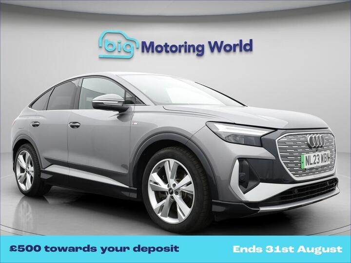 Audi Q4 E-tron 40 S Line Sportback Auto 5dr 82kWh