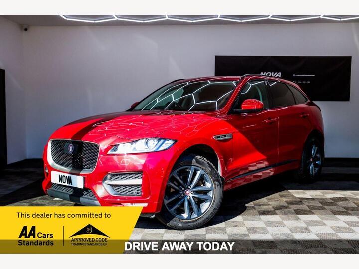 Jaguar F-PACE 2.0 D180 R-Sport Auto AWD Euro 6 (s/s) 5dr