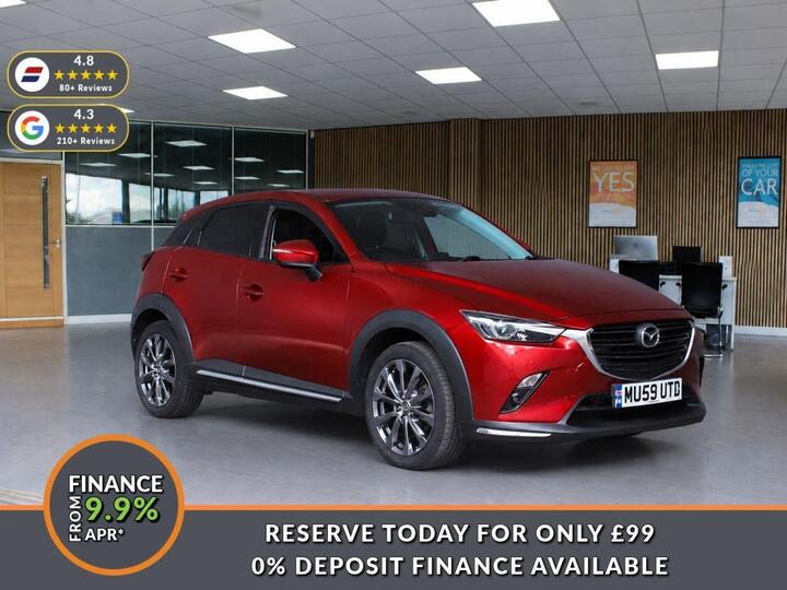 Mazda CX-3 2.0 SKYACTIV-G Sport Nav+ Euro 6 (s/s) 5dr