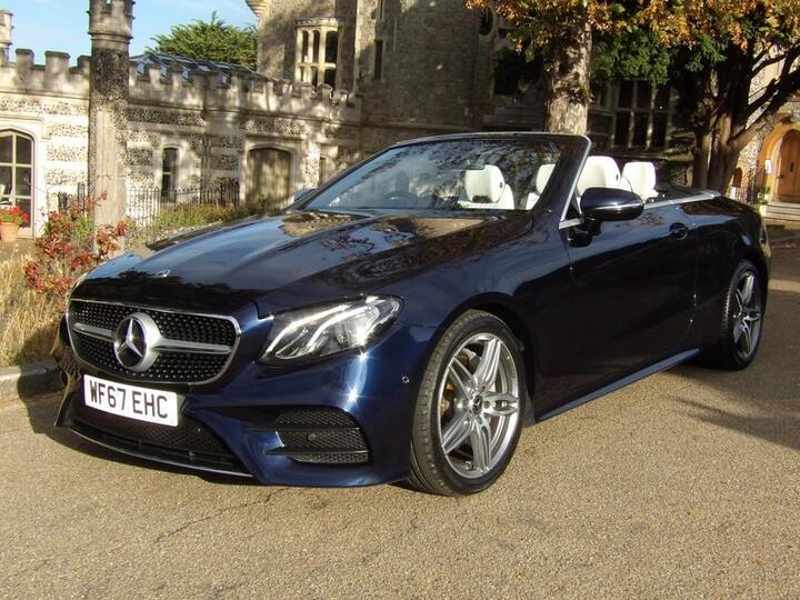 Mercedes-Benz E Class 2.0 E220d AMG Line Cabriolet G-Tronic+ Euro 6 (s/s) 2dr