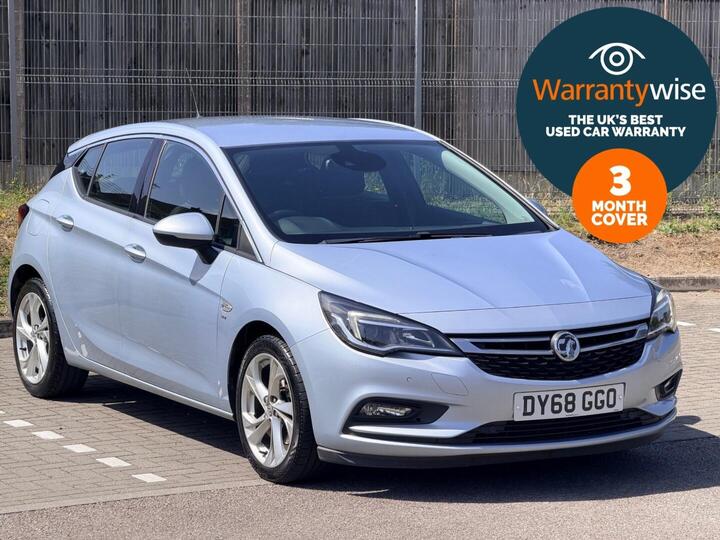 Vauxhall Astra 1.6i Turbo SRi Euro 6 (s/s) 5dr