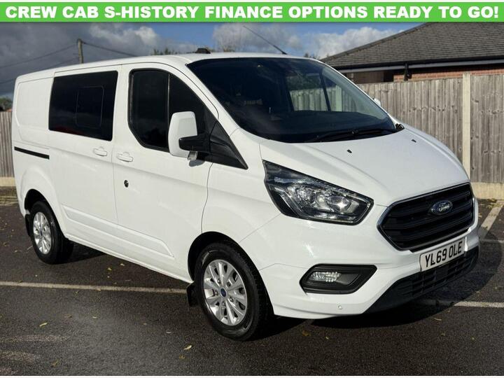 Ford TRANSIT CUSTOM 2.0 300 EcoBlue Limited Crew Van L1 H1 Euro 6 (s/s) 5dr (6 Seat) Ford TRANSIT CUSTOM 2.0 300 EcoBlue Limited Crew Van L1 H1 Euro 6 (s/s) 5dr (6 Seat)