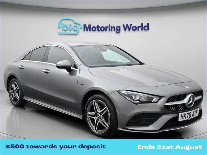 Mercedes-Benz CLA 1.3 CLA250e 15.6kWh AMG Line (Premium) Coupe 8G-DCT Euro 6 (s/s) 4dr
