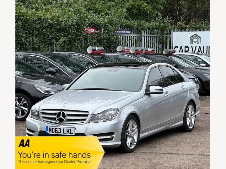 Mercedes-Benz C Class 2.1 C220 CDI AMG Sport Edition G-Tronic+ Euro 5 (s/s) 4dr