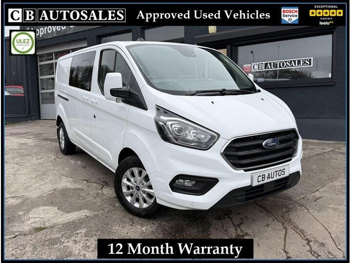 Ford TRANSIT CUSTOM 2.0 300 EcoBlue Limited Crew Van L2 H1 Euro 6 (s/s) 5dr
