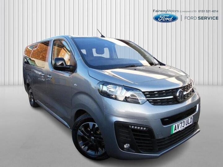 Vauxhall VIVARO LIFE ELECTRIC MPV 50kWh Ultimate Auto LWB 5dr (8 Seat, 7.4kW Charger)