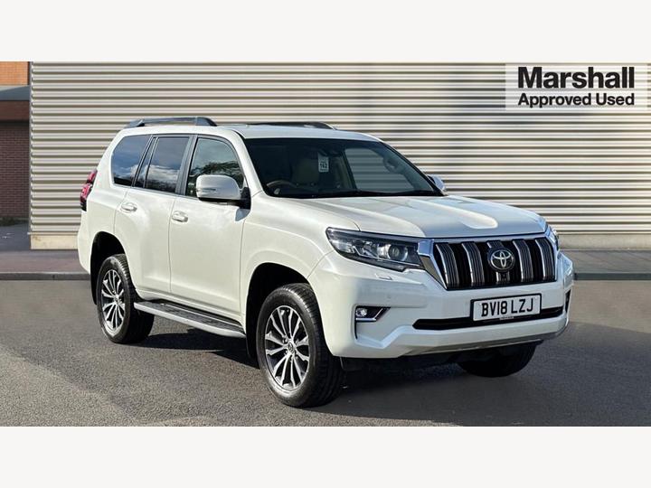 Toyota Land Cruiser 2.8D Invincible Auto 4WD Euro 6 5dr (7 Seat)