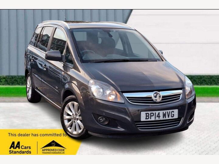 Vauxhall Zafira 1.8 16V Design Euro 5 5dr Vauxhall Zafira 1.8 16V Design Euro 5 5dr