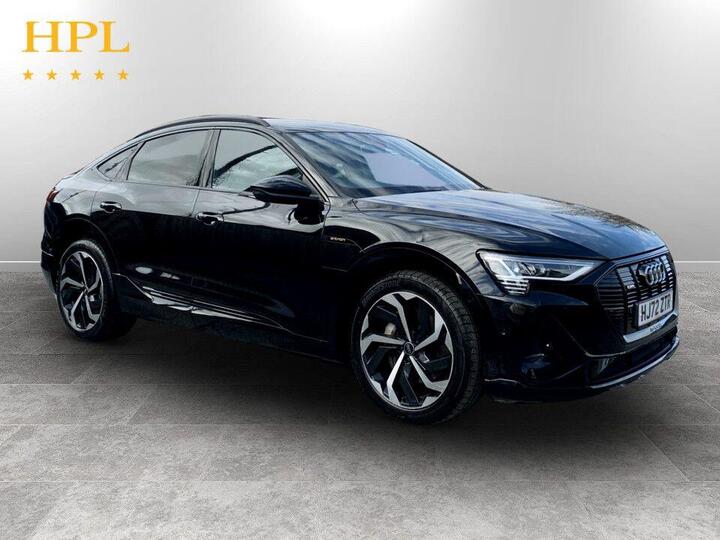 Audi E-TRON 50 Black Edition Sportback Auto Quattro 5dr 71.2kWh (11kW Charger)