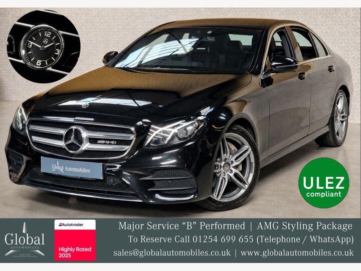 Mercedes-Benz E CLASS 2.0 E220d AMG Line G-Tronic+ Euro 6 (s/s) 4dr