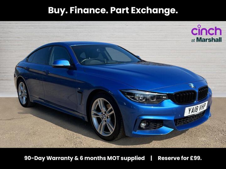 BMW 4 Series Gran Coupe 2.0 420i M Sport Auto Euro 6 (s/s) 5dr