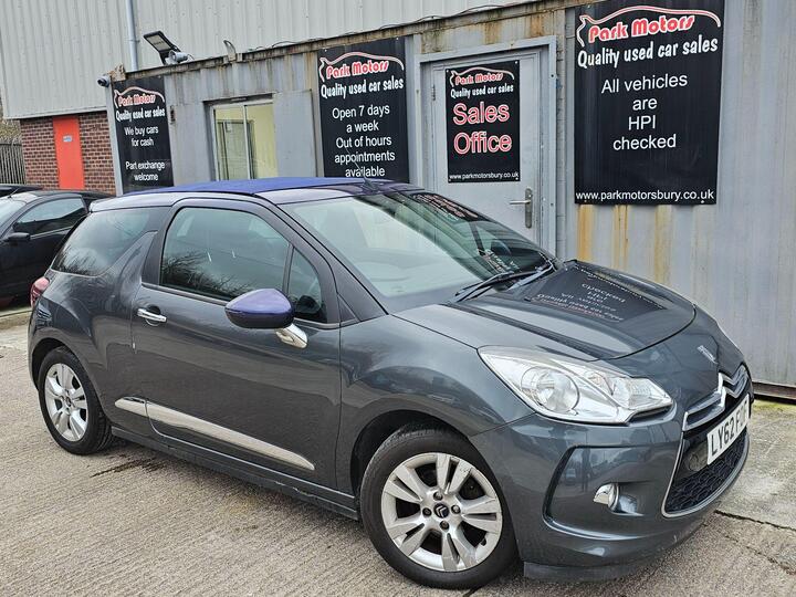 Citroen DS3 Cabrio 1.6 VTi DStyle Euro 5 2dr Citroen DS3 Cabrio 1.6 VTi DStyle Euro 5 2dr