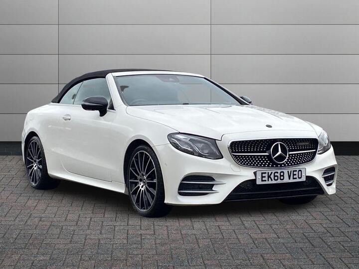 Mercedes-Benz E Class 3.0 E400 V6 AMG Line (Premium Plus) Cabriolet G-Tronic+ 4MATIC Euro 6 (s/s) 2dr Mercedes-Benz E Class 3.0 E400 V6 AMG Line (Premium Plus) Cabriolet G-Tronic+ 4MATIC Euro 6 (s/s) 2dr