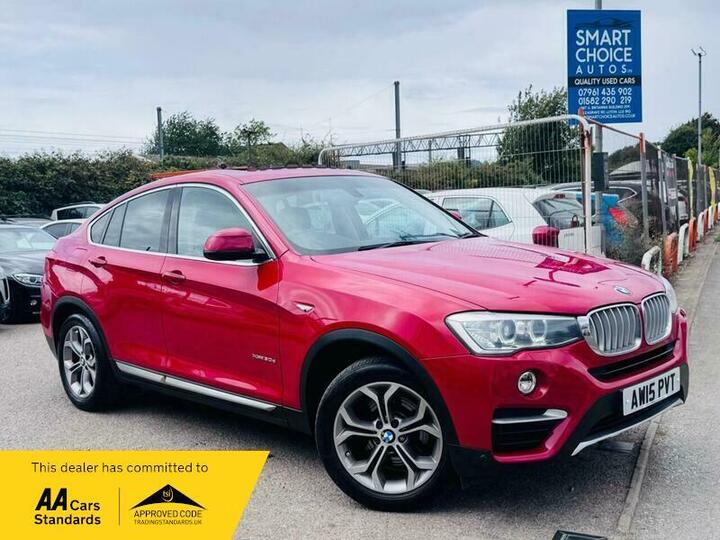 BMW X4 3.0 30d XLine Auto XDrive Euro 6 (s/s) 5dr