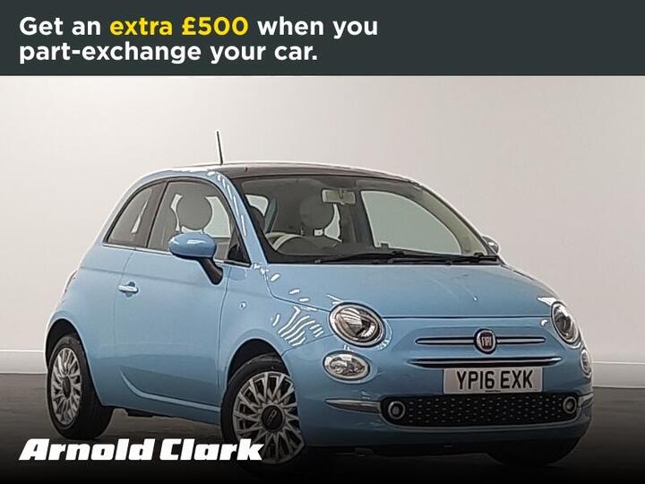 Fiat 500 1.2 Lounge Euro 6 (s/s) 3dr