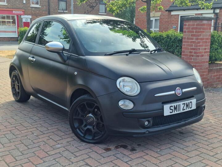 Fiat 500 1.2 Matt Black Euro 5 (s/s) 3dr