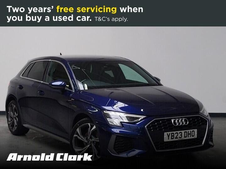Audi A3 1.0 TFSI 30 S Line Sportback S Tronic Euro 6 (s/s) 5dr