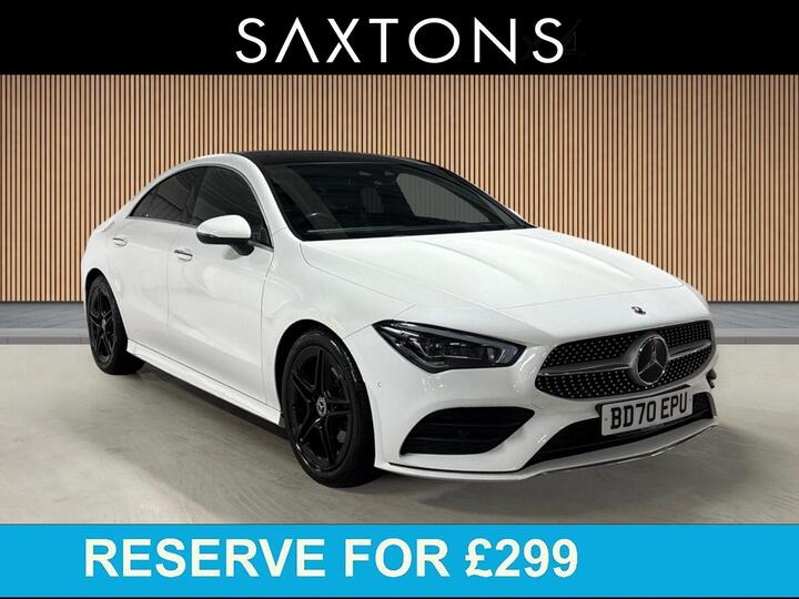 Mercedes-Benz CLA 1.3 CLA180 AMG Line (Premium Plus 2) Coupe 7G-DCT Euro 6 (s/s) 4dr Mercedes-Benz CLA 1.3 CLA180 AMG Line (Premium Plus 2) Coupe 7G-DCT Euro 6 (s/s) 4dr