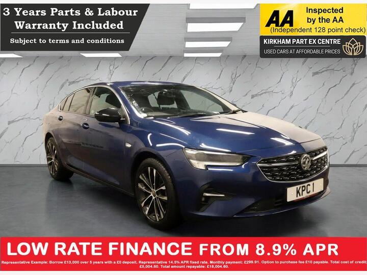 Vauxhall INSIGNIA 1.5 Turbo D Ultimate Nav Grand Sport Euro 6 (s/s) 5dr