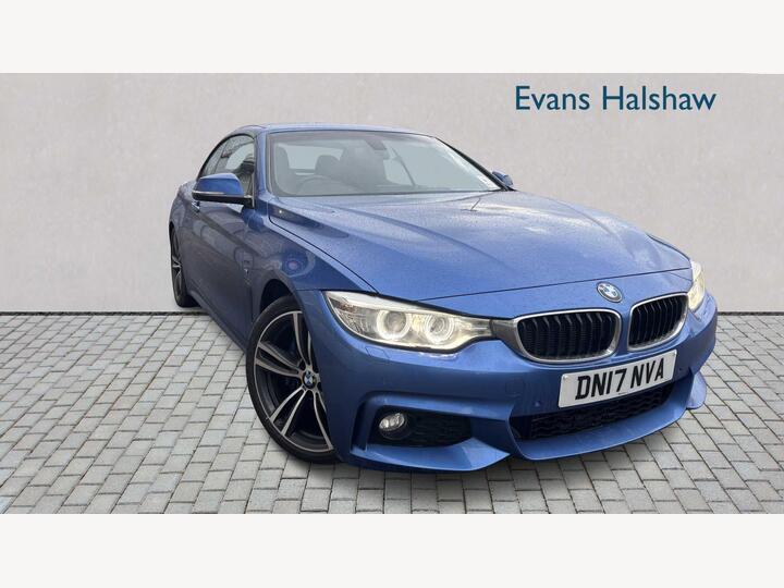 BMW 4 SERIES CONVERTIBLE 2.0 420d M Sport Auto Euro 6 (s/s) 2dr BMW 4 SERIES CONVERTIBLE 2.0 420d M Sport Auto Euro 6 (s/s) 2dr