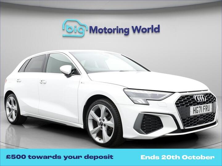 Audi A3 1.5 TFSI 35 S Line Sportback Euro 6 (s/s) 5dr