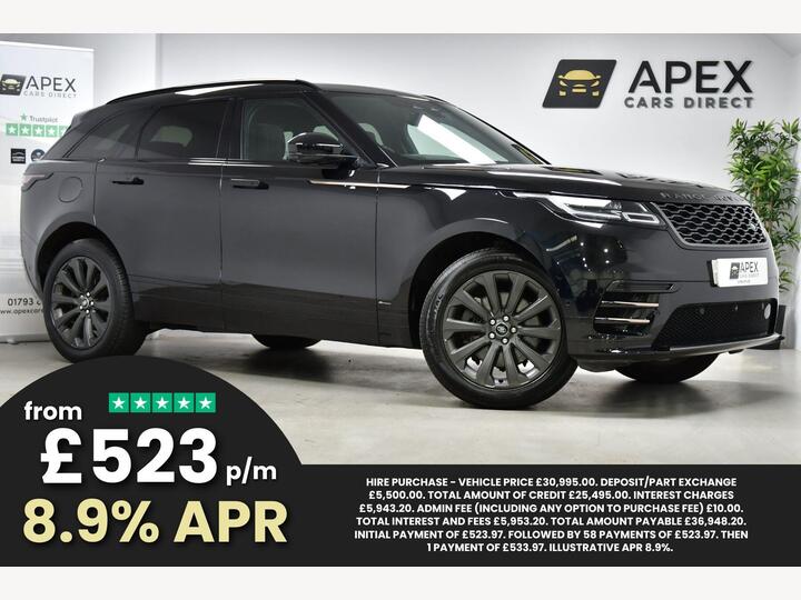 Land Rover Range Rover Velar 2.0 P250 R-Dynamic SE Auto 4WD Euro 6 (s/s) 5dr