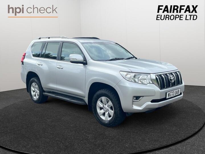 Toyota Land Cruiser 2.8D Active Auto 4WD Euro 6 (s/s) 5dr (7 Seat)