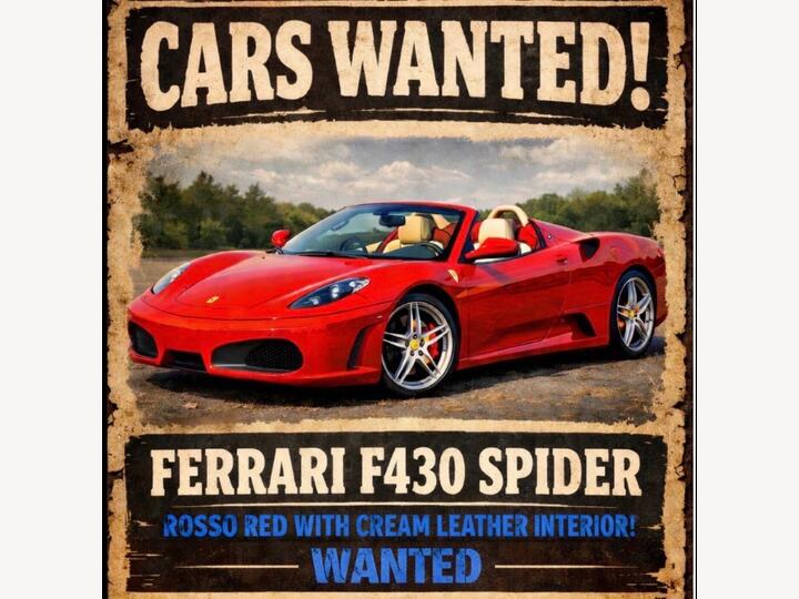 Ferrari F430 4.3 Spider F1 DCT 2dr
