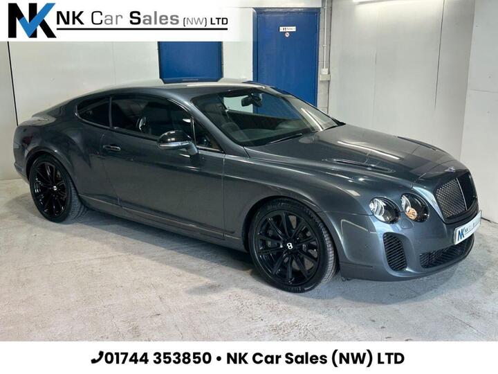 Bentley CONTINENTAL 6.0 FlexFuel GT Supersports Auto 4WD Euro 5 2dr