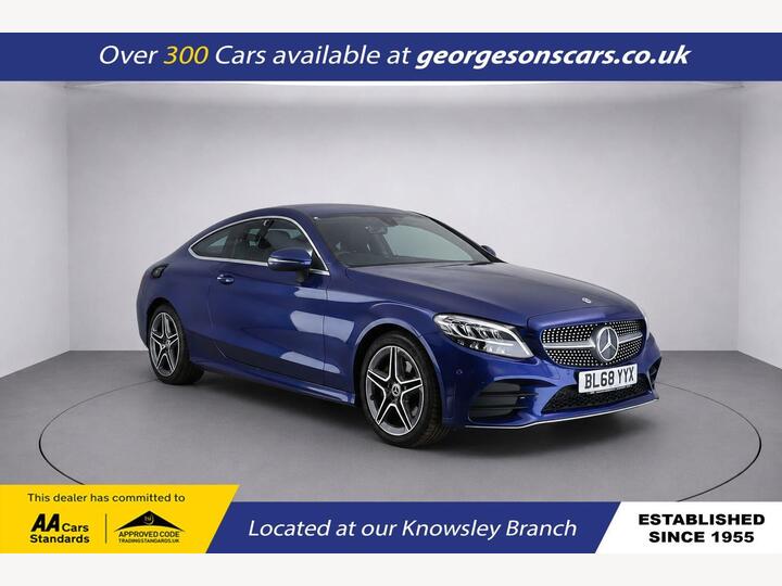Mercedes-Benz C-CLASS 1.5 C200 MHEV AMG Line G-Tronic+ Euro 6 (s/s) 2dr