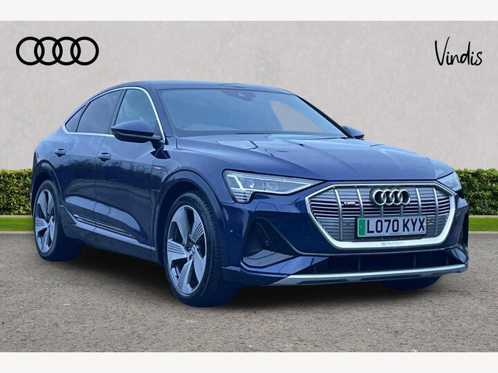 Audi E-tron 55 S Line Sportback Auto Quattro 5dr 95kWh