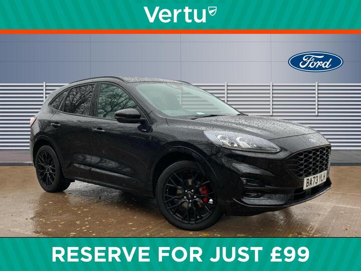 Ford Kuga 2.5 Duratec 14.4kWh Black Package Edition CVT Euro 6 (s/s) 5dr