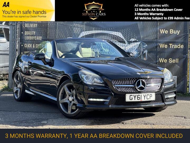 Mercedes-Benz SLK 1.8 SLK250 BlueEfficiency AMG Sport Edition 125 G-Tronic+ Euro 5 (s/s) 2dr