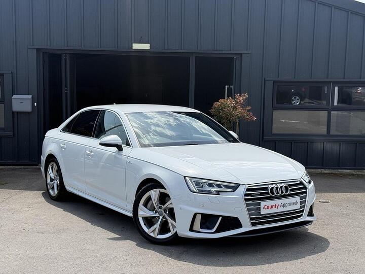 Audi A4 2.0 TFSI 45 S Line S Tronic Quattro Euro 6 (s/s) 4dr