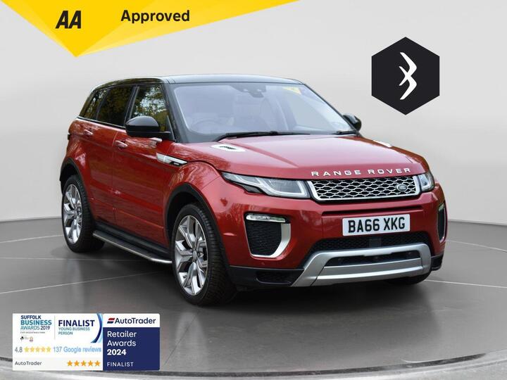 Land Rover RANGE ROVER EVOQUE 2.0 TD4 Autobiography Auto 4WD Euro 6 (s/s) 5dr Land Rover RANGE ROVER EVOQUE 2.0 TD4 Autobiography Auto 4WD Euro 6 (s/s) 5dr
