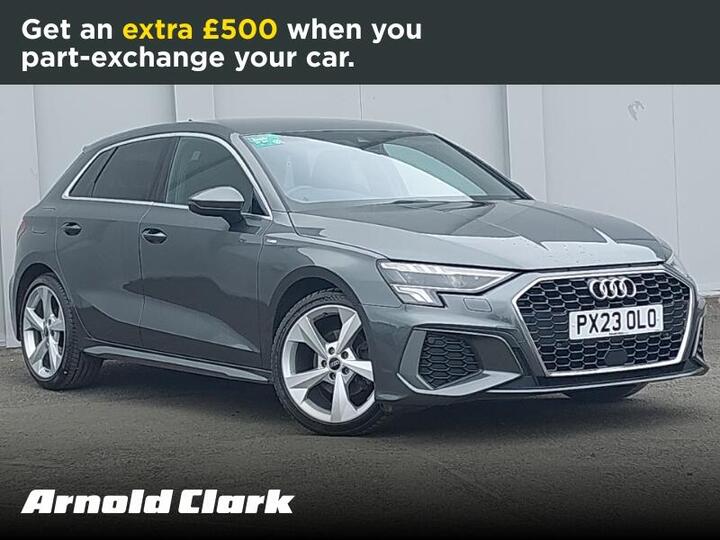 Audi A3 1.0 TFSI 30 S Line Sportback Euro 6 (s/s) 5dr
