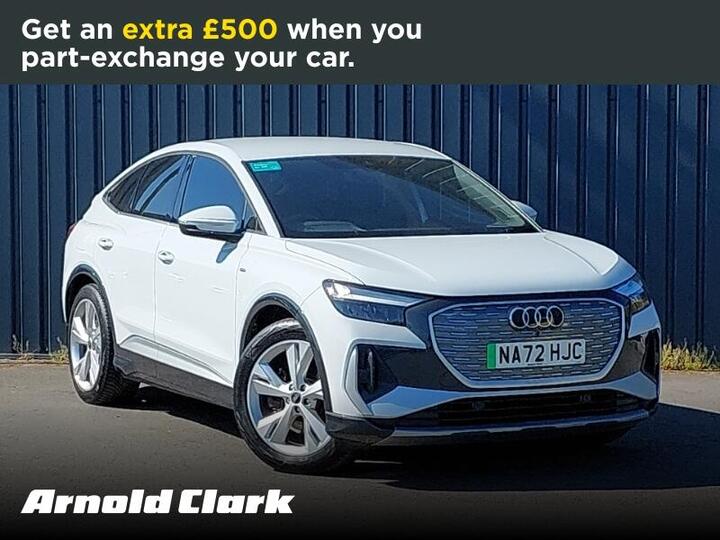 Audi Q4 E-tron 40 S Line Sportback Auto 5dr 82kWh