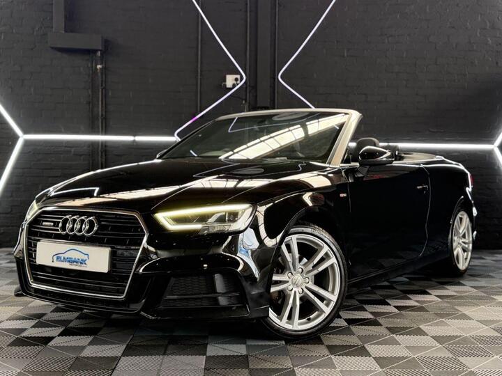 Audi A3 CABRIOLET 2.0 TDI S Line Quattro Euro 6 (s/s) 2dr
