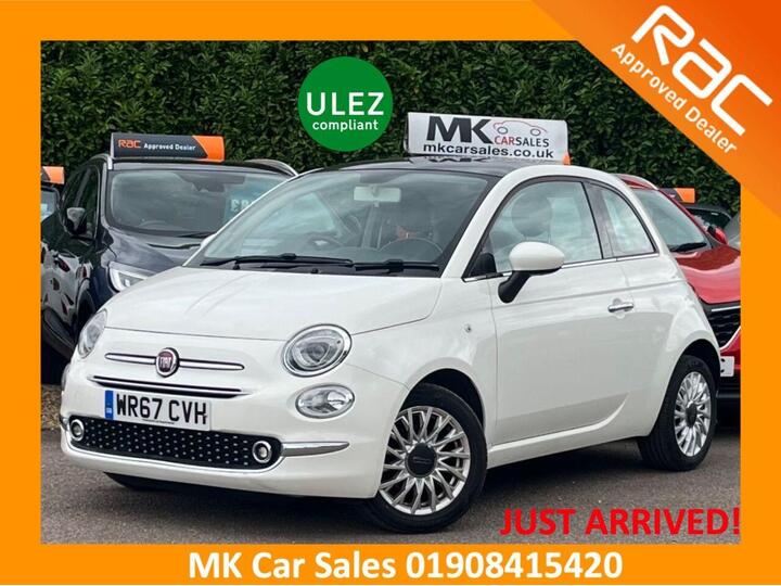 Fiat 500 1.2 Lounge Euro 6 (s/s) 3dr